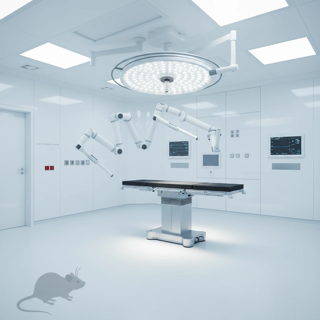 Sterile operating theatre in an Auckland hospital, emphasising the need for meticulous pest control