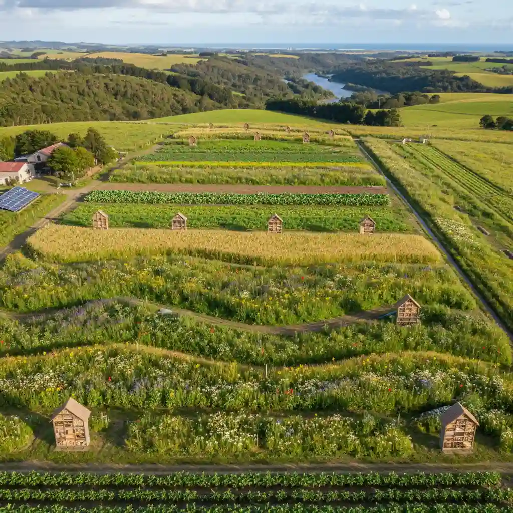 Sustainable agriculture with biological pest control in Auckland