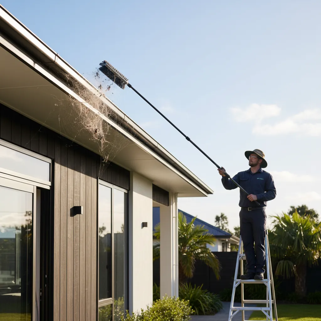 Professional Spider Web Removal Service