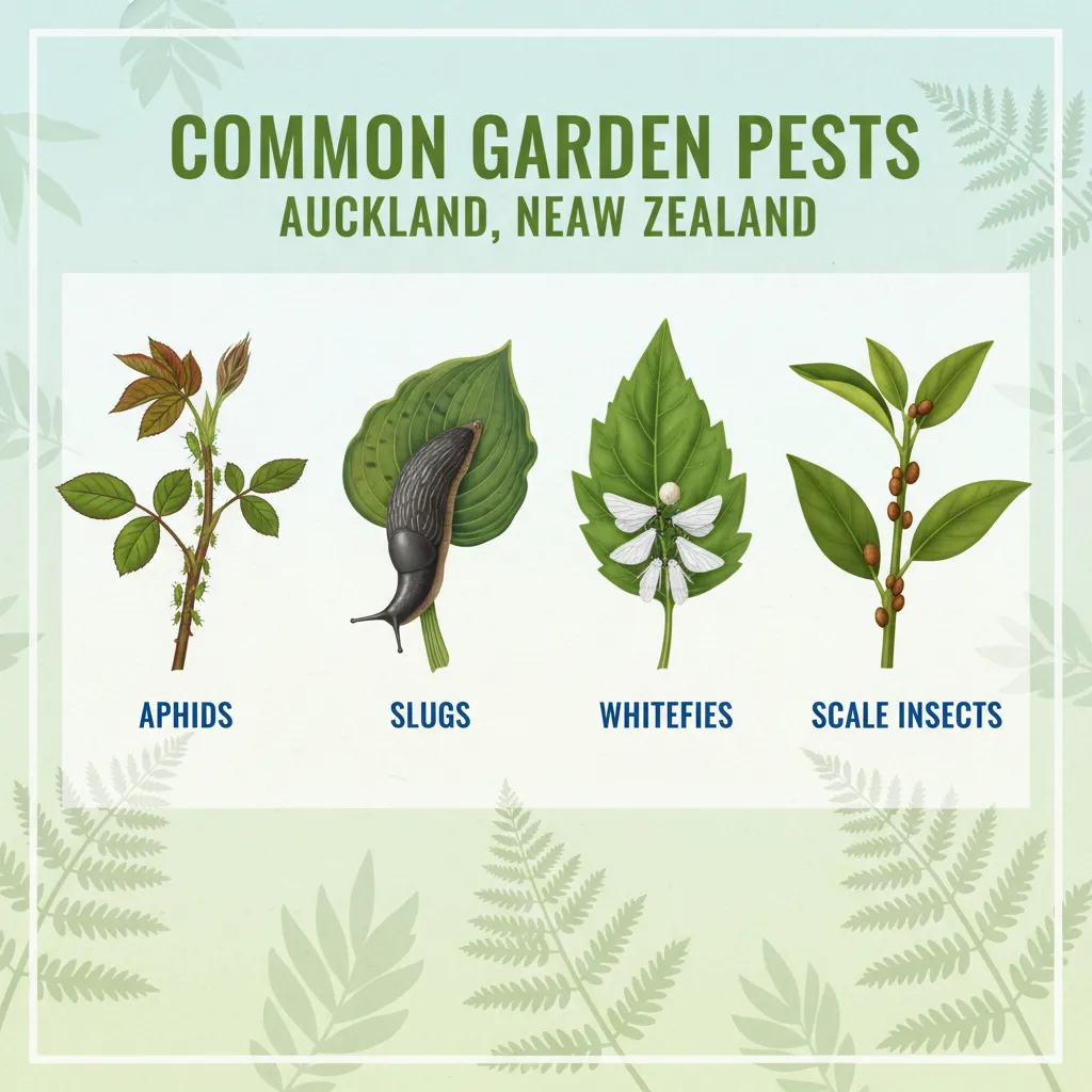 Garden Pest Prevention Strategies for Auckland Homeowners Professional identification of common garden pests in Auckland