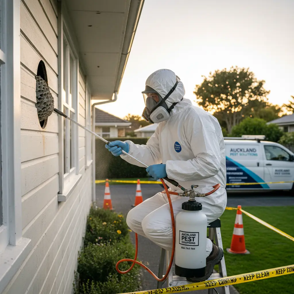 Auckland Wasp Nest Professional Removal