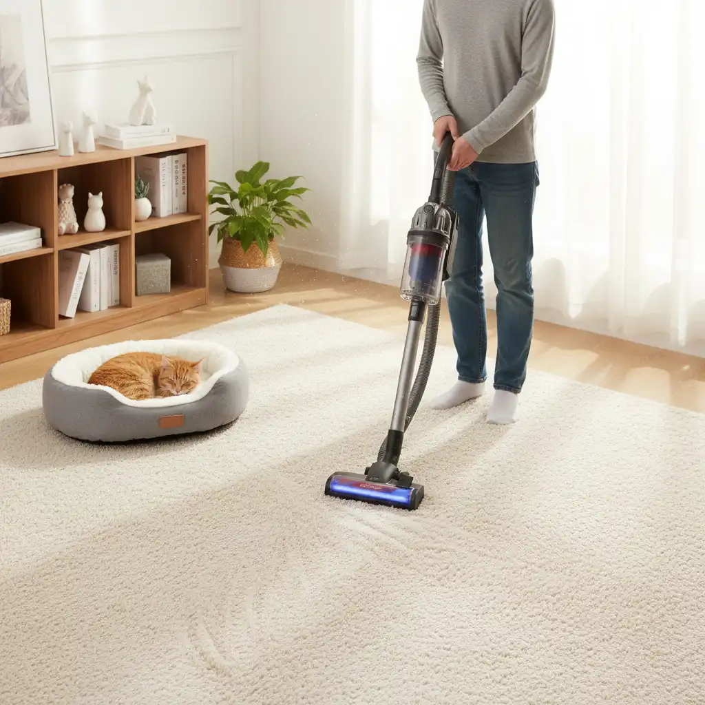 Thorough Home Vacuuming for Flea Control