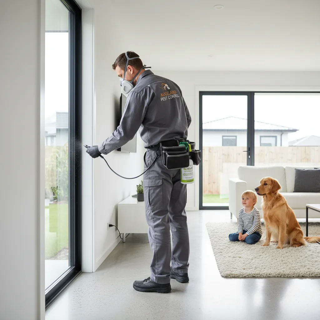 Professional child-safe spider control in Auckland