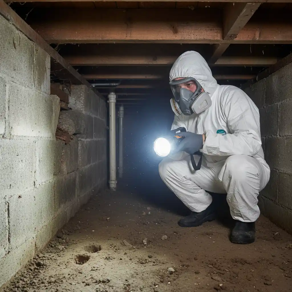 Professional pest control inspection in Auckland
