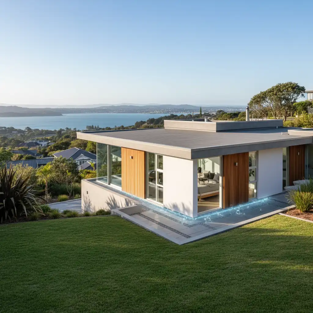 Auckland home with pest prevention barrier
