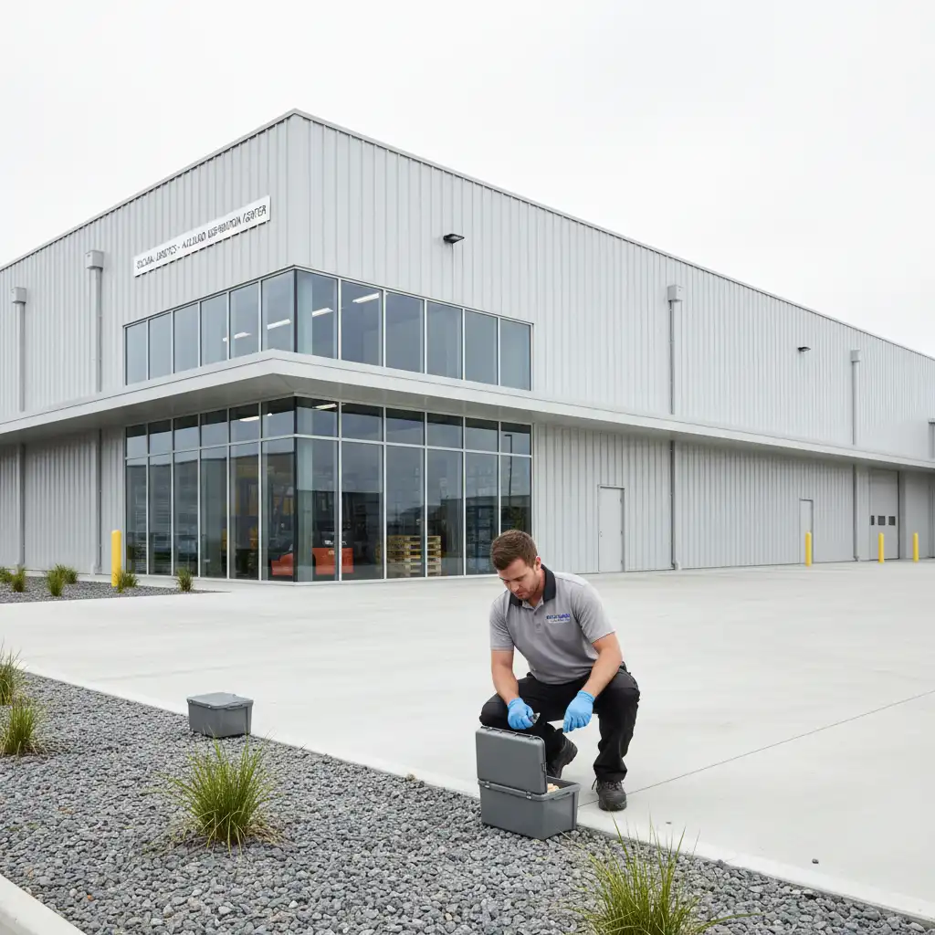 Preventative pest control at an Auckland industrial warehouse