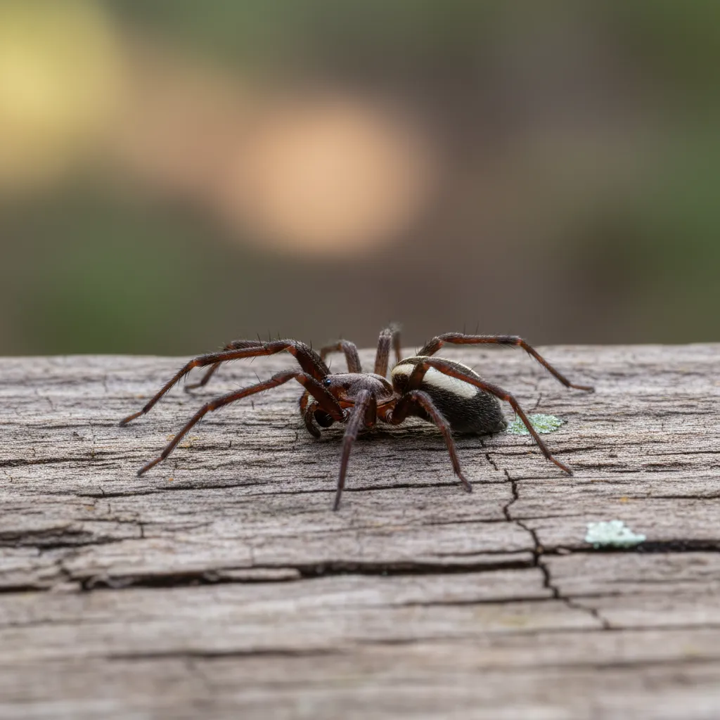 White-tail spider in Auckland