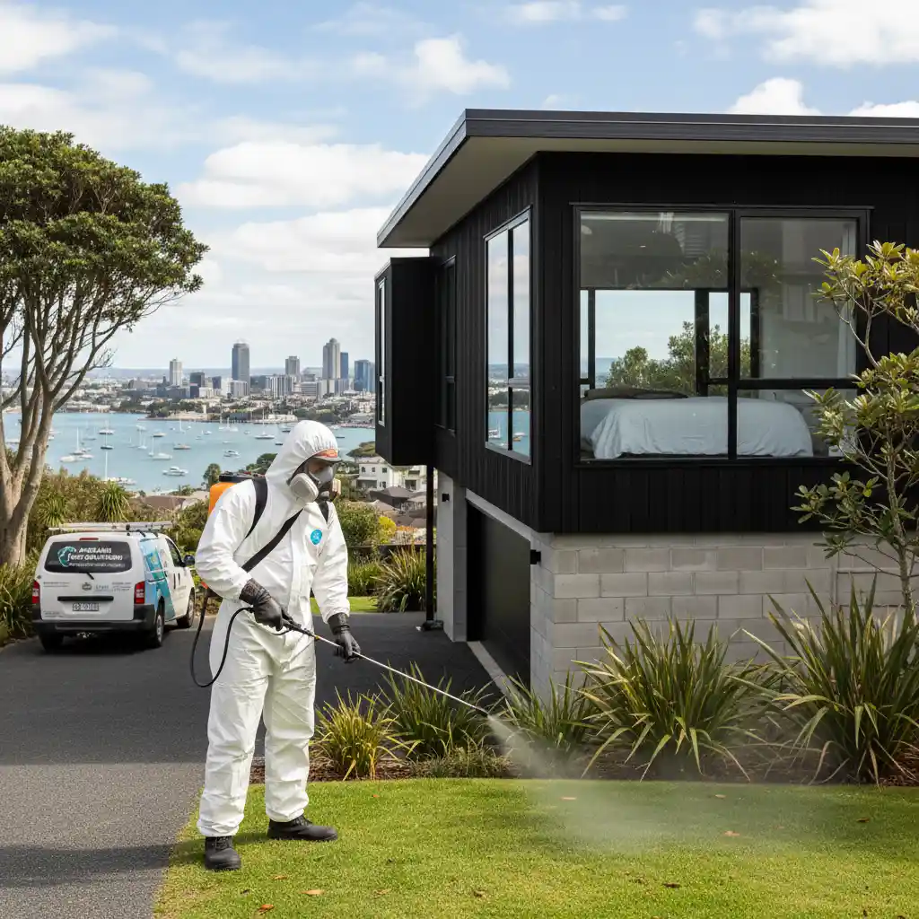 Professional spider exterminator in Auckland