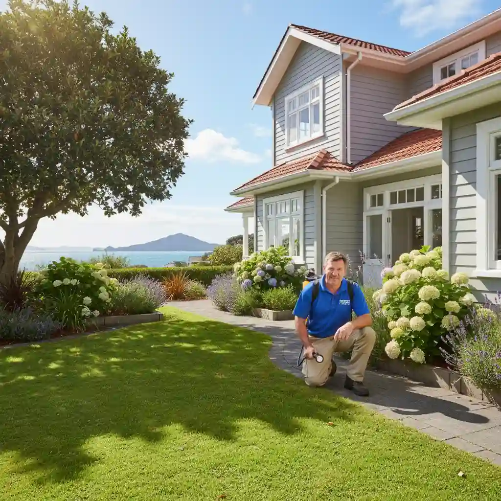 Auckland home exterior pest inspection during summer