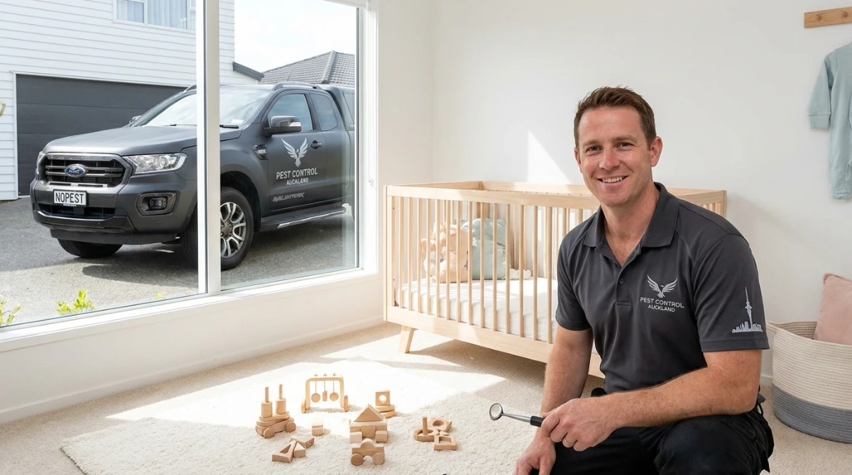 A clean, pest-free baby nursery in Auckland