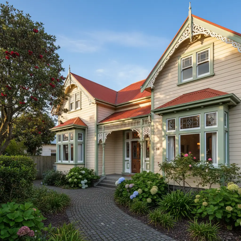 Auckland heritage villa exterior
