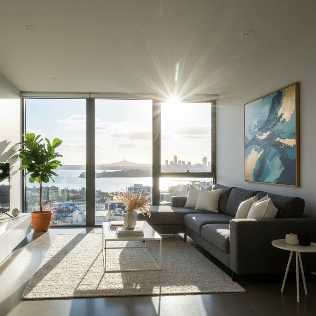Auckland living room needing spring deep cleaning and pest sanitisation
