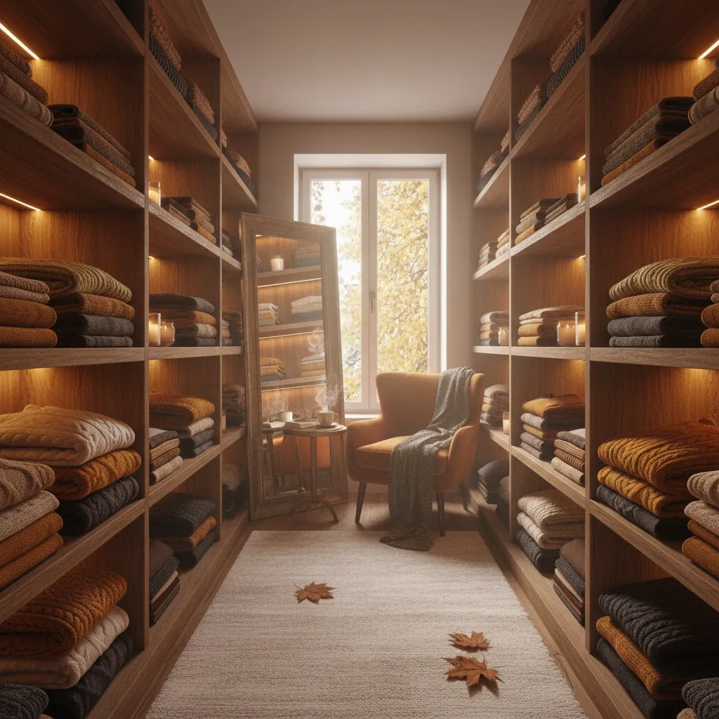 Autumn wardrobe storage