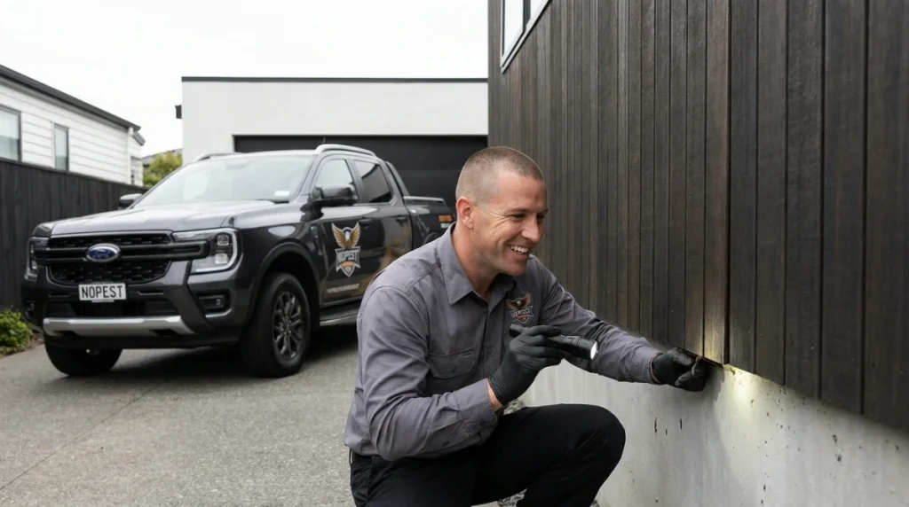 Certified pest control technician providing Fumigation Services in Auckland