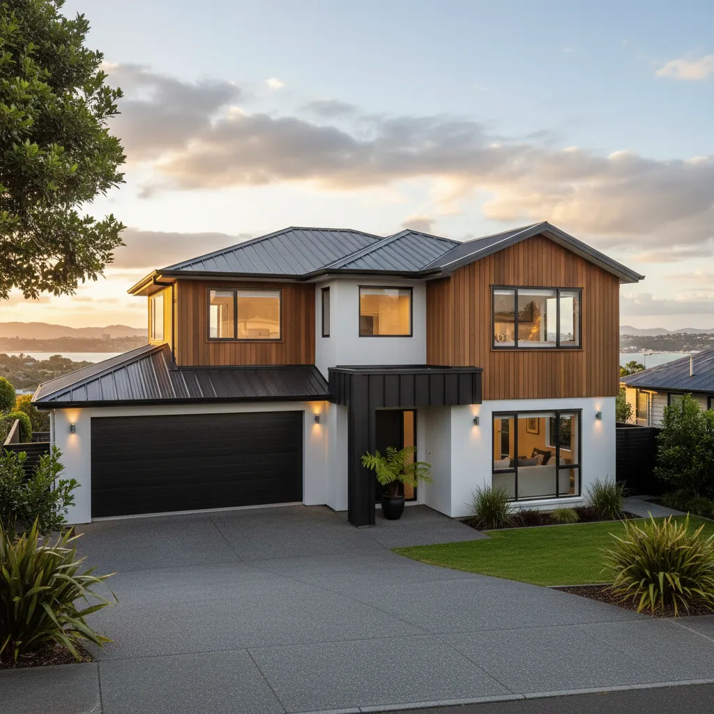 Clean residential property exterior in Auckland