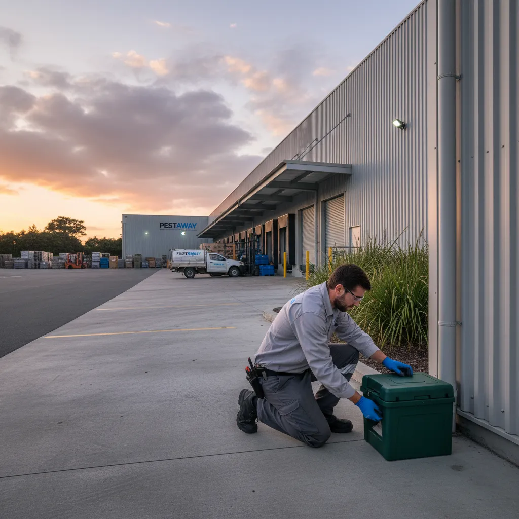 Commercial pest control in South Auckland industrial estate