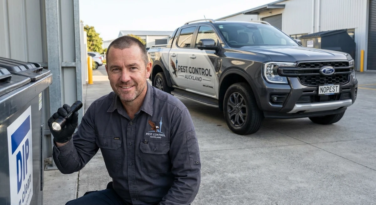 Commercial waste management and pest control in Auckland