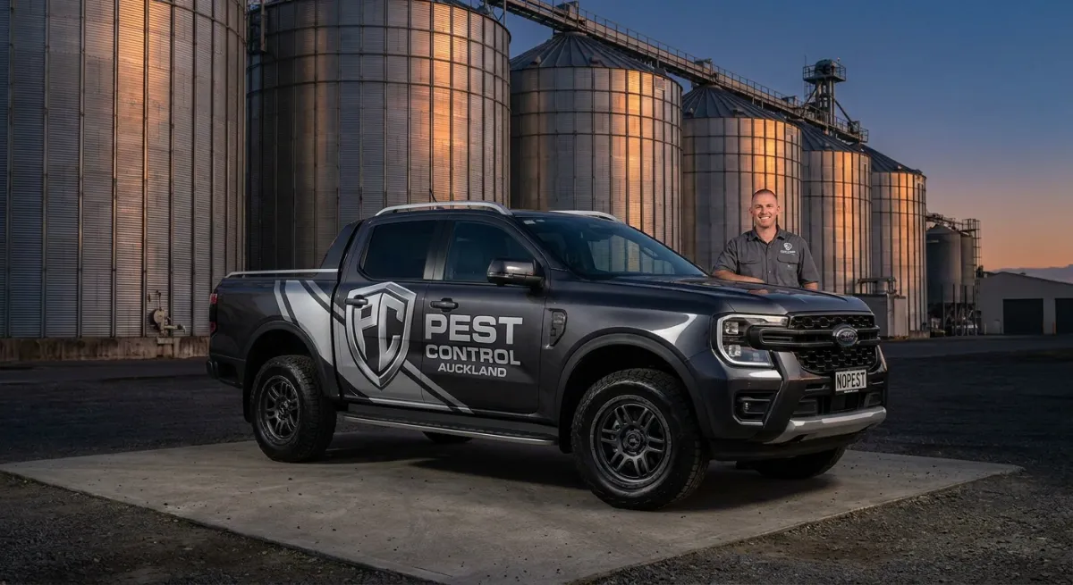 Farm grain silos vulnerable to stored product pests