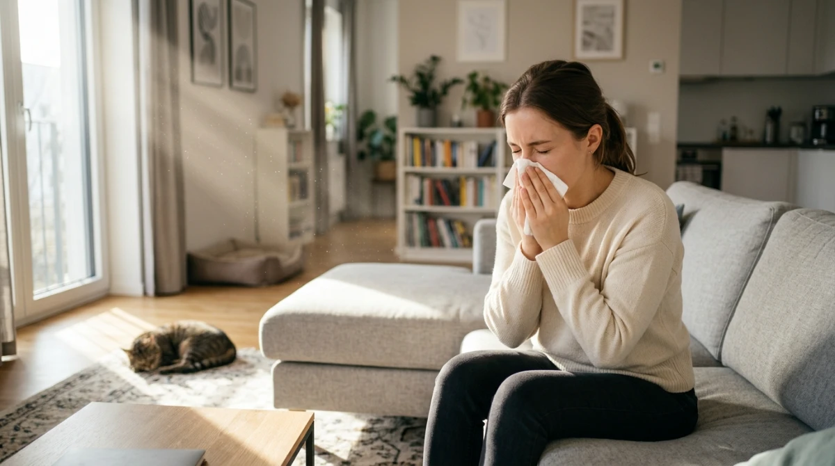 Professional dust mite and flea allergen management in an Auckland home