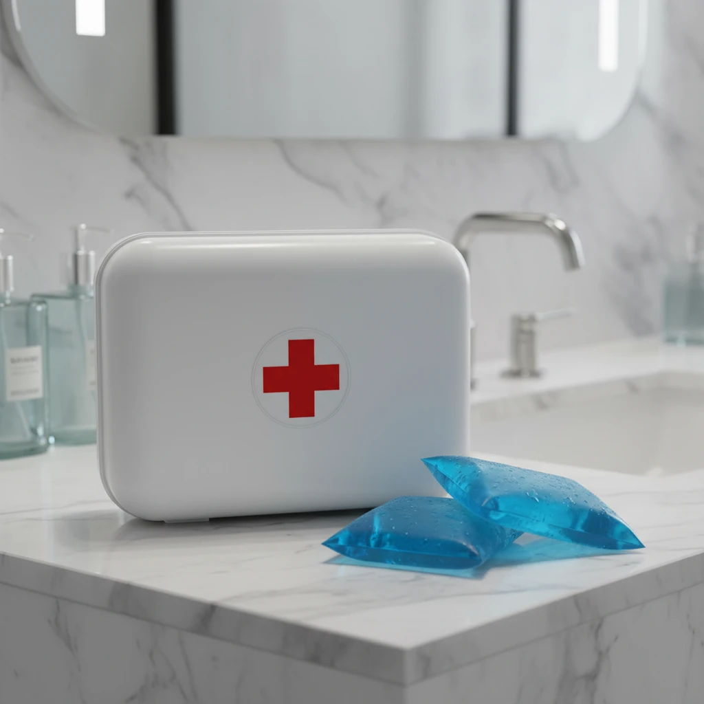 First aid kit for treating spider bites
