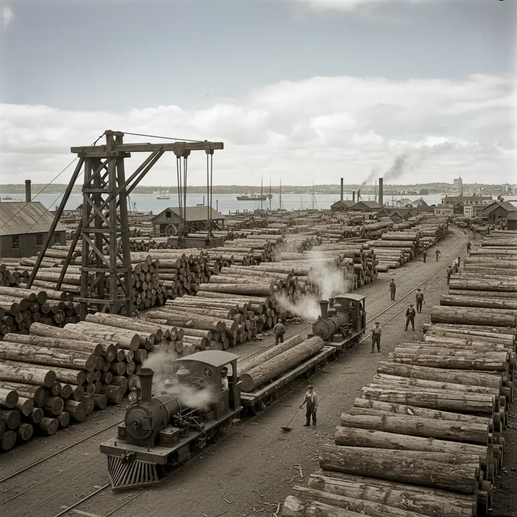 Historic Auckland timber yard where Avondale spiders arrived