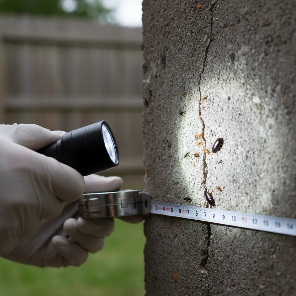 Professional insect control inspection in Auckland