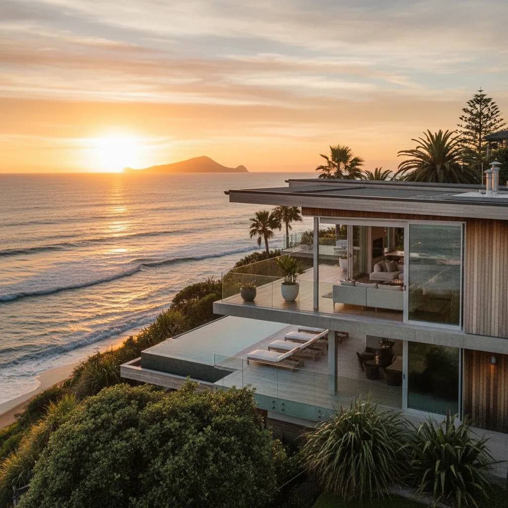 Luxury coastal home in Takapuna requiring premium pest control