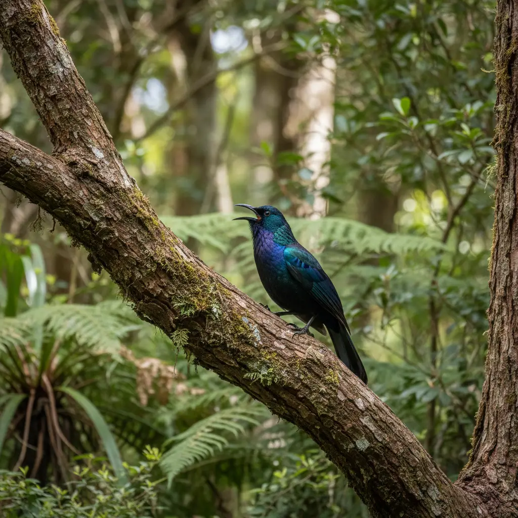 Native birdlife in Titirangi bush