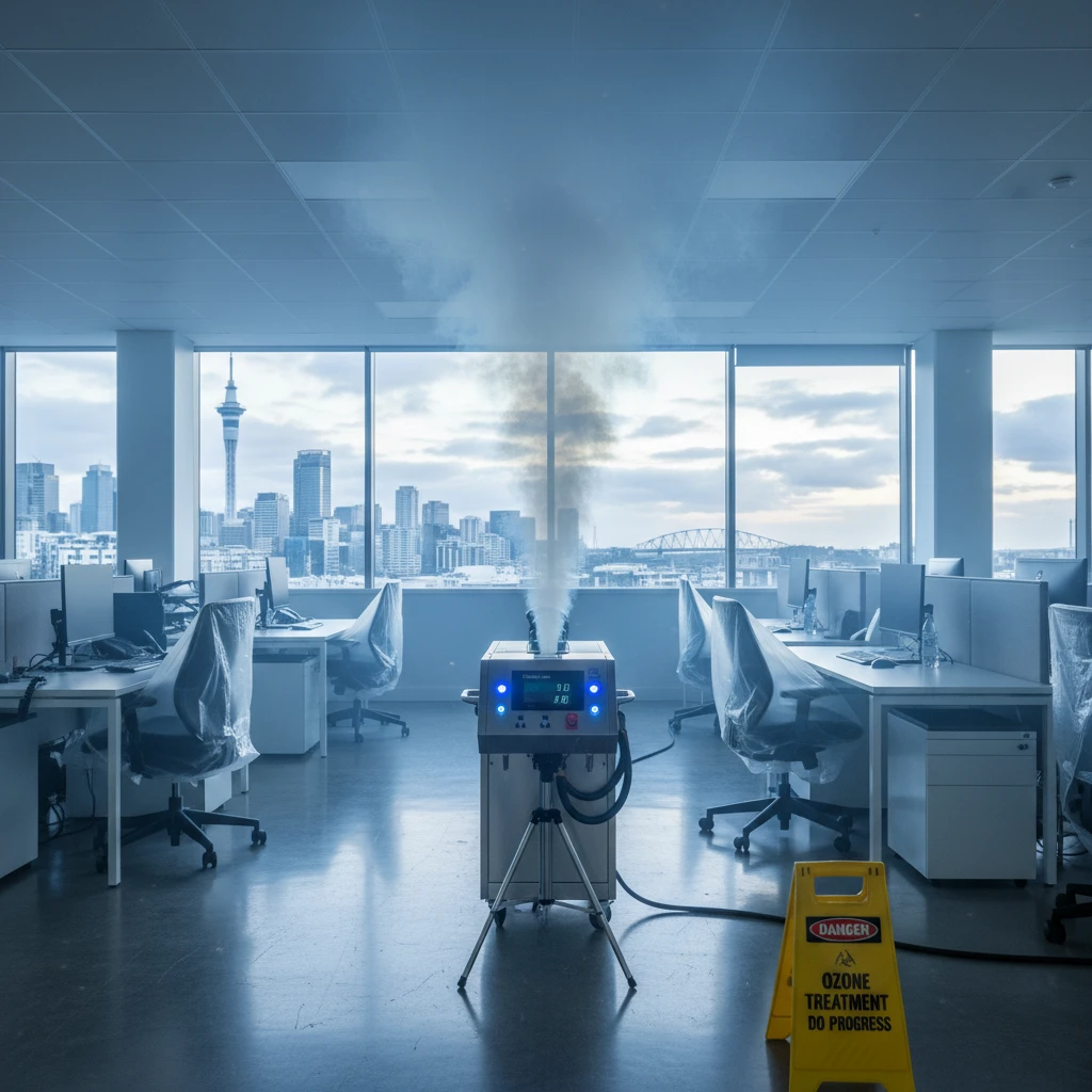 Ozone generator used for pest odour removal