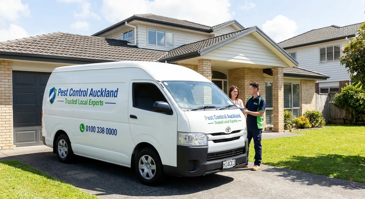 Pest Control Auckland service van