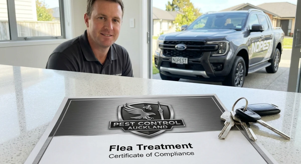 Pest control compliance certificate for landlords