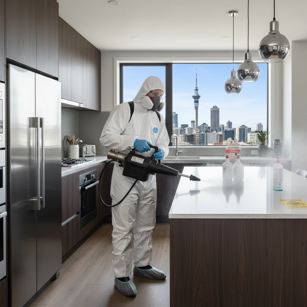 Professional pest control sanitisation in Auckland