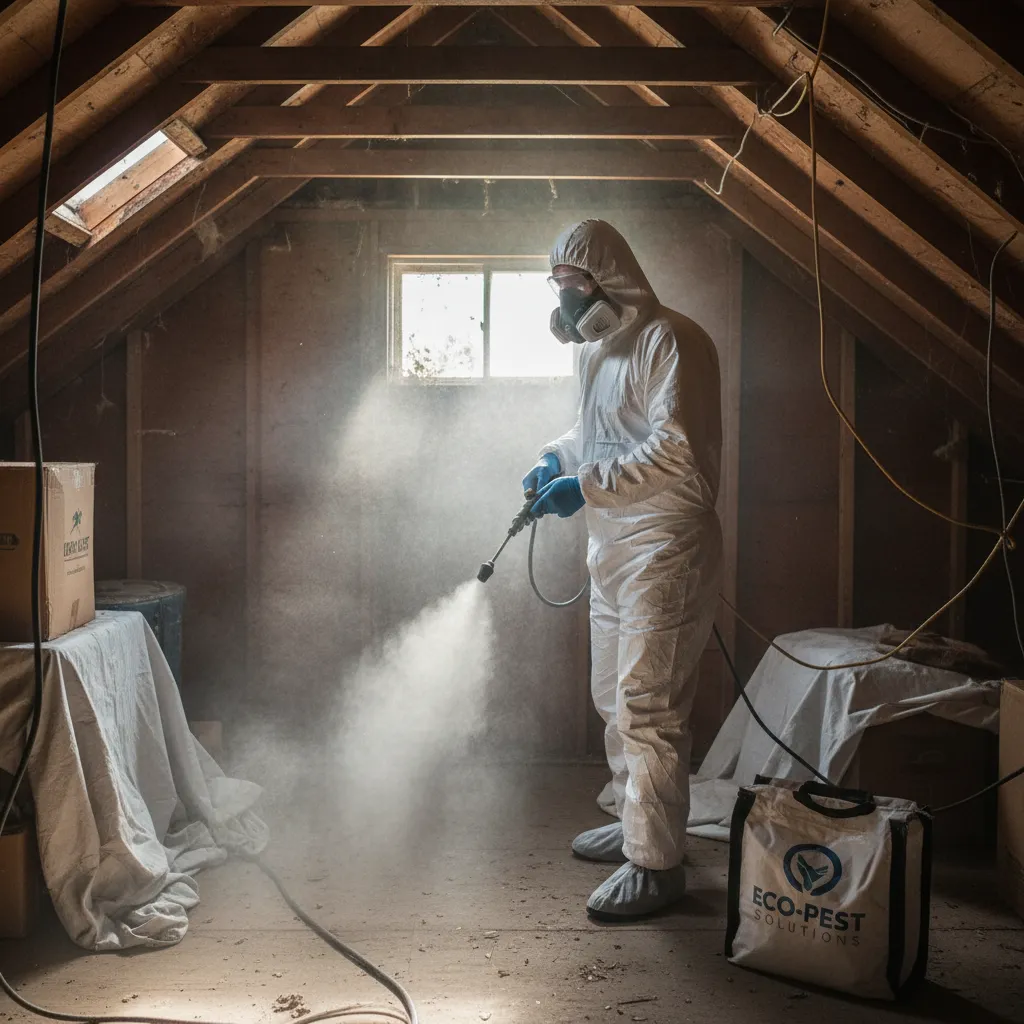 Professional pest sanitisation in an Auckland home