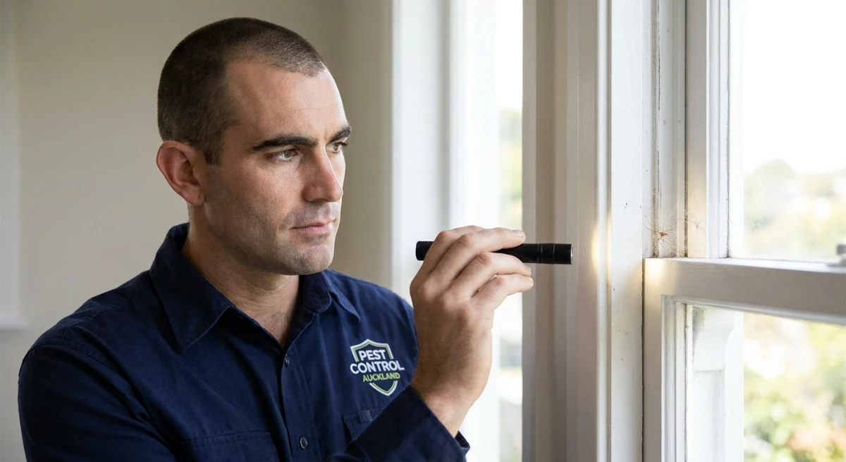 Professional spider control inspection in Auckland