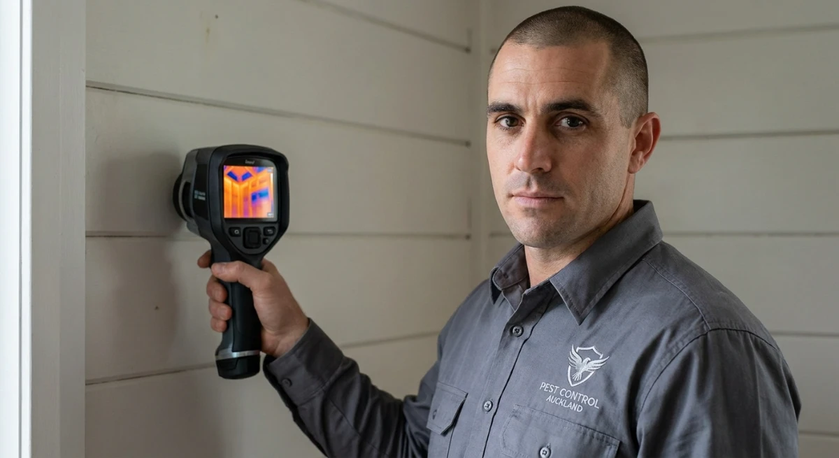 Professional termite inspection Auckland using thermal imaging