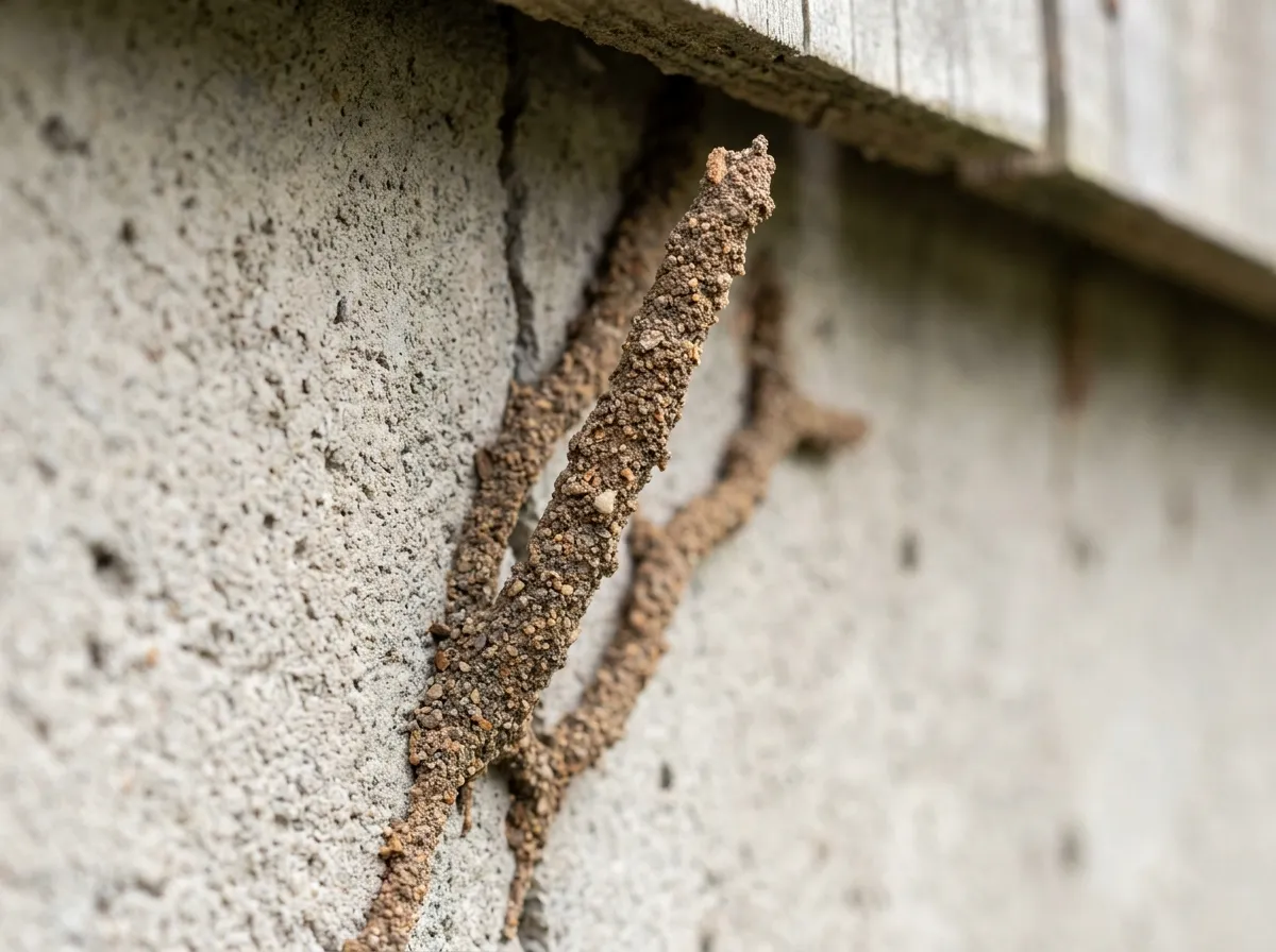 Signs of invasive subterranean termites in Auckland