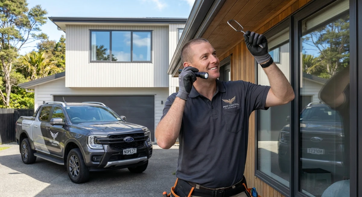 Spring pest exclusion and roof inspection in Auckland