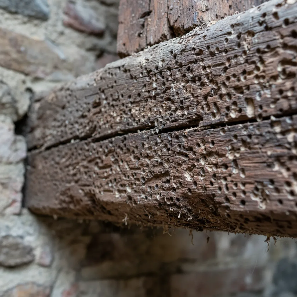 Structural damage caused by pests in New Zealand