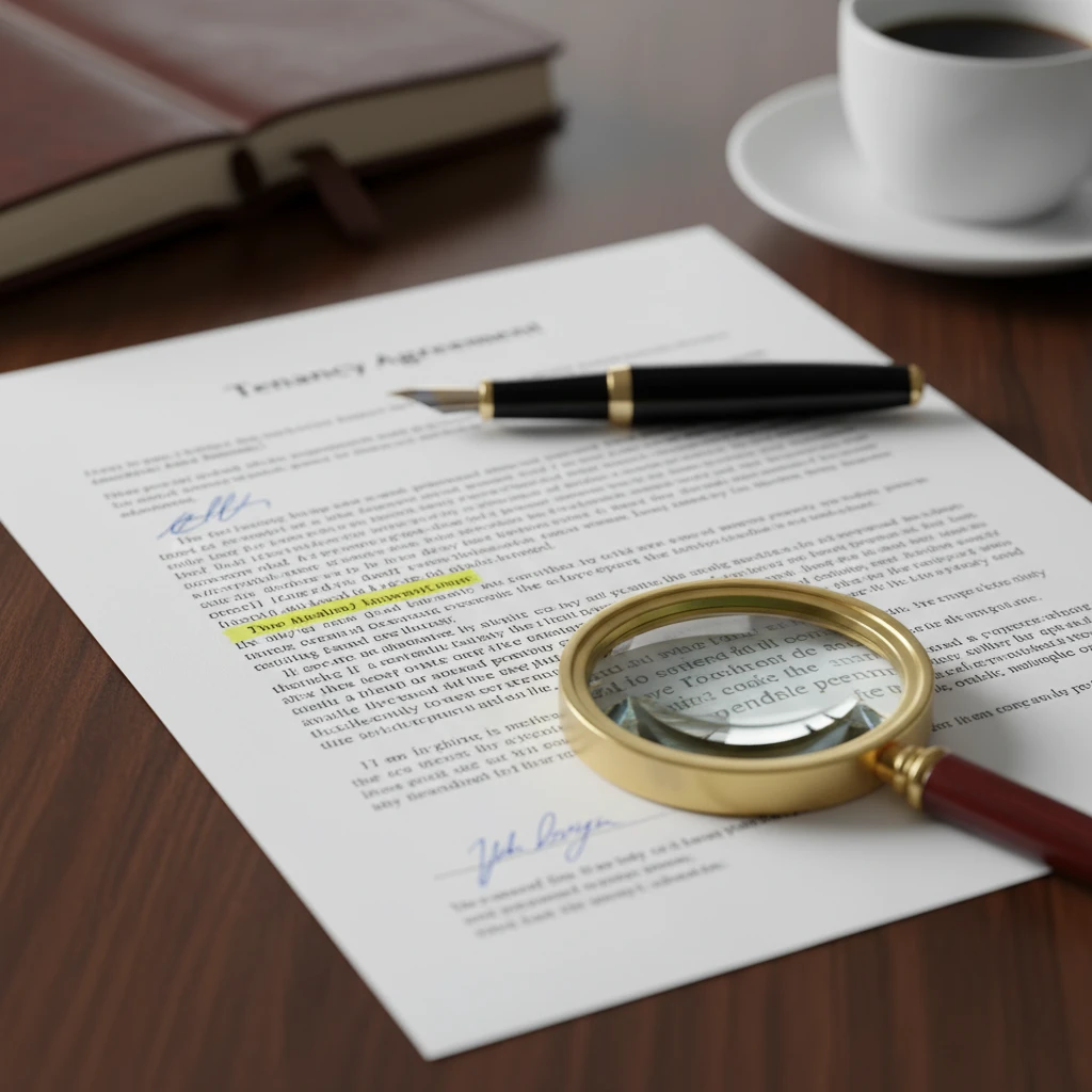 Tenancy agreement and legal documents