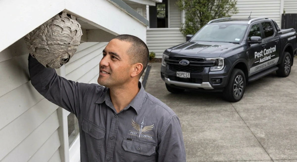 Wasp nest removal Auckland