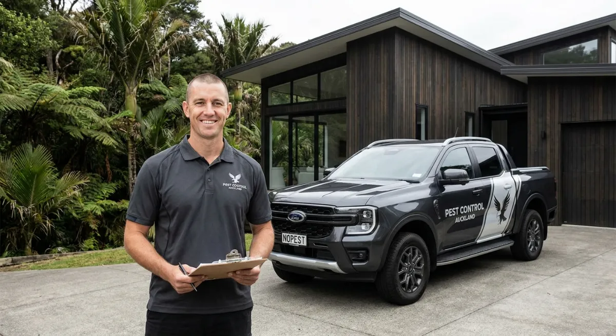 West Auckland home protected by professional pest control services